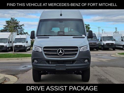 Silver Gray 2025 Mercedes-Benz Sprinter 2500 Standard Roof