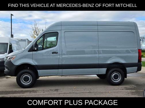 Silver Gray 2025 Mercedes-Benz Sprinter 2500 Standard Roof