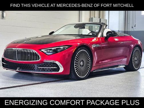 MANUFAKTUR garnet red metallic (Red Ambiance) 2026 Mercedes-Benz Maybach SL 680 Monogram Series 4MATIC