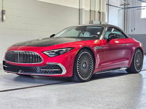 MANUFAKTUR garnet red metallic (Red Ambiance) 2026 Mercedes-Benz Maybach SL 680 Monogram Series 4MATIC