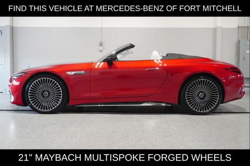 MANUFAKTUR garnet red metallic (Red Ambiance) 2026 Mercedes-Benz Maybach SL 680 Monogram Series 4MATIC