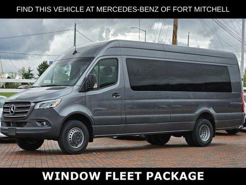 Selenite gray metallic 2024 Mercedes-Benz Sprinter 3500XD High Roof