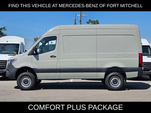 Stone Gray 2025 Mercedes-Benz Sprinter 2500 Standard Roof