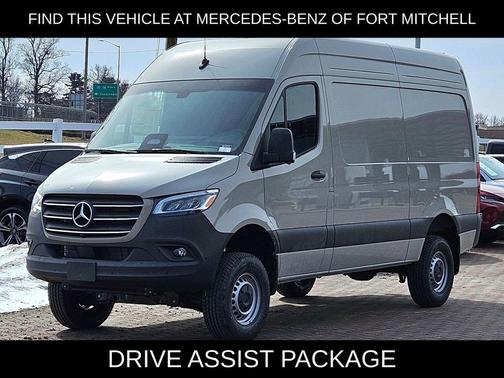 Silver Gray 2026 Mercedes-Benz Sprinter 2500 Standard Roof
