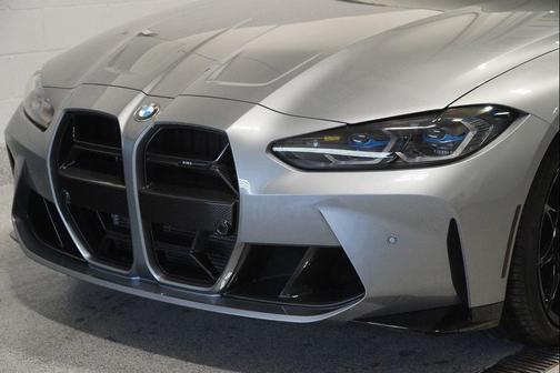 Skyscraper Gray Metallic 2023 BMW M3 Competition xDrive