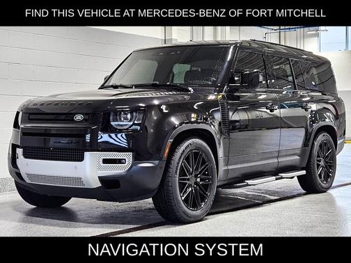 Santorini Black Metallic 2024 Land Rover Defender 130 P300 S