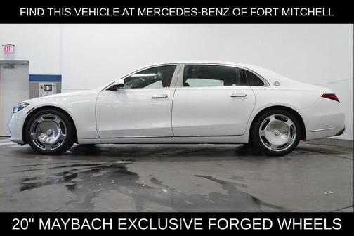 MANUFAKTUR Moonlight White Metallic 2026 Mercedes-Benz Maybach S 580 4MATIC