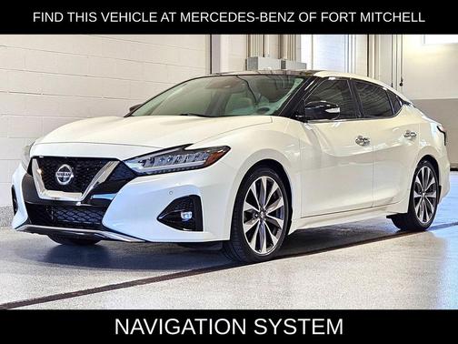 Pearl White Tricoat 2020 Nissan Maxima 3.5 Platinum