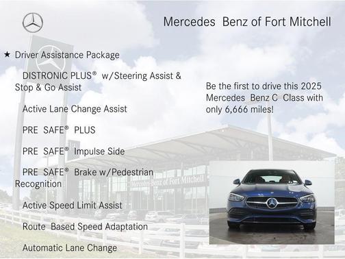 2025 Mercedes-Benz C-Class C 300 4MATIC