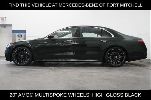 MANUFAKTUR Exclusive Dark Olive Green Non-Metallic 2026 Mercedes-Benz S-Class 4MATIC