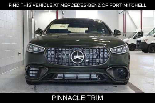 MANUFAKTUR Exclusive Dark Olive Green Non-Metallic 2026 Mercedes-Benz AMG S 63 E 4MATIC