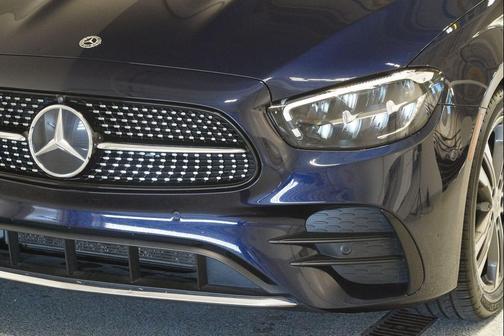 Cavansite Blue Metallic 2021 Mercedes-Benz E-Class 4MATIC