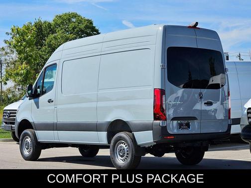 Silver Gray 2025 Mercedes-Benz Sprinter 2500 Standard Roof