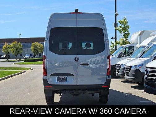 Silver Gray 2025 Mercedes-Benz Sprinter 2500 Standard Roof