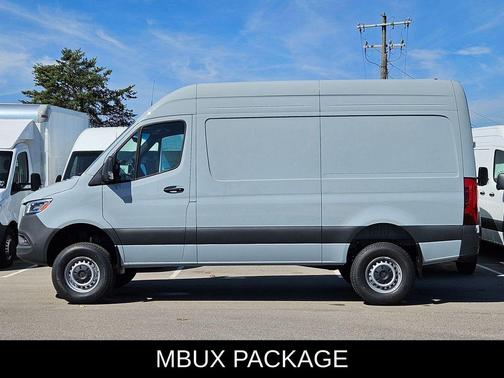 Silver Gray 2025 Mercedes-Benz Sprinter 2500 Standard Roof