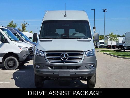 Silver Gray 2025 Mercedes-Benz Sprinter 2500 Standard Roof