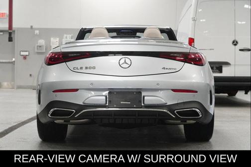 Cirrus Silver Metallic 2026 Mercedes-Benz CLE 300 4MATIC Cabriolet