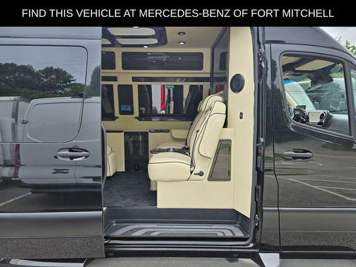 Obsidian Black Metallic 2024 Mercedes-Benz Sprinter 3500XD High Roof