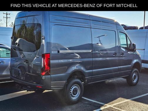 Selenite gray metallic 2026 Mercedes-Benz Sprinter 2500 Standard Roof