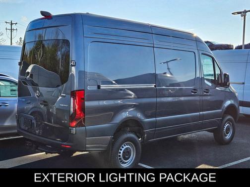 Selenite gray metallic 2026 Mercedes-Benz Sprinter 2500 Standard Roof