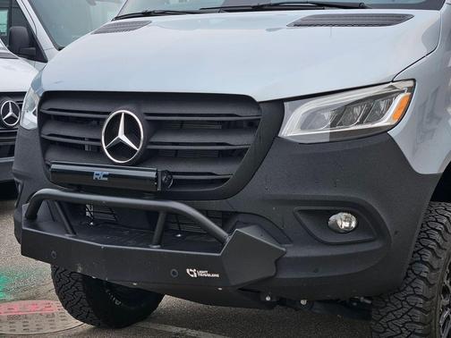 High-tech silver metallic 2025 Mercedes-Benz Sprinter 2500 High Roof