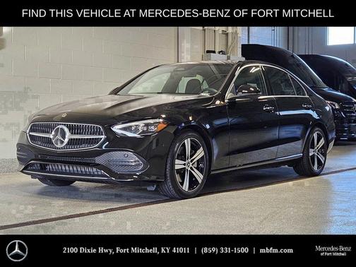 Black 2025 Mercedes-Benz C-Class C 300 4MATIC