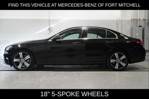 Black 2025 Mercedes-Benz C-Class C 300 4MATIC