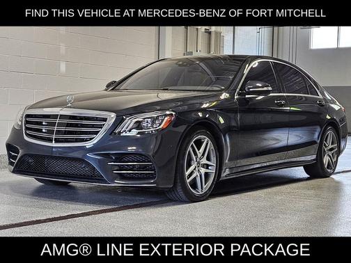 Anthracite Blue 2020 Mercedes-Benz S-Class 4MATIC