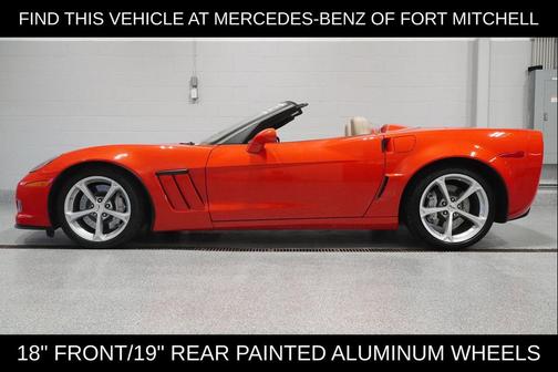 Inferno Orange Metallic 2012 Chevrolet Corvette Grand Sport