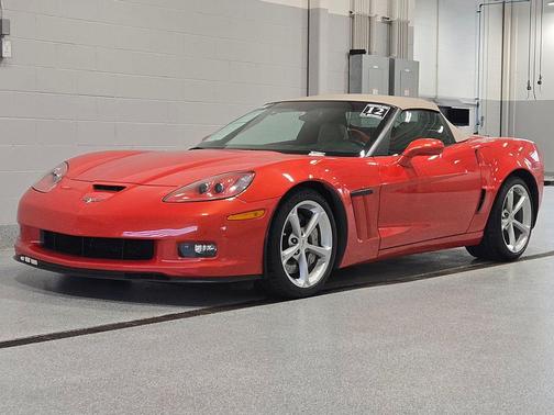 Inferno Orange Metallic 2012 Chevrolet Corvette Grand Sport