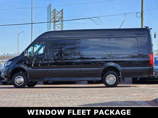 Obsidian Black Metallic 2023 Mercedes-Benz Sprinter 3500XD High Roof