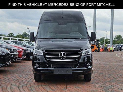 Obsidian Black Metallic 2024 Mercedes-Benz Sprinter 3500XD High Roof