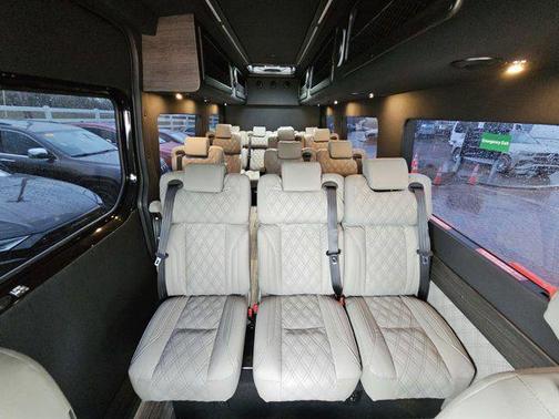 Obsidian Black Metallic 2024 Mercedes-Benz Sprinter 3500XD High Roof