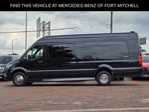 Obsidian Black Metallic 2024 Mercedes-Benz Sprinter 3500XD High Roof
