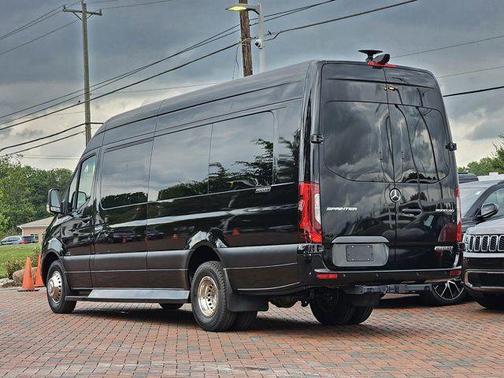 Obsidian Black Metallic 2024 Mercedes-Benz Sprinter 3500XD High Roof