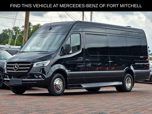 Obsidian Black Metallic 2024 Mercedes-Benz Sprinter 3500XD High Roof