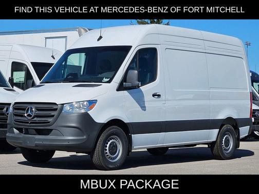 Arctic White 2025 Mercedes-Benz Sprinter 2500 Standard Roof
