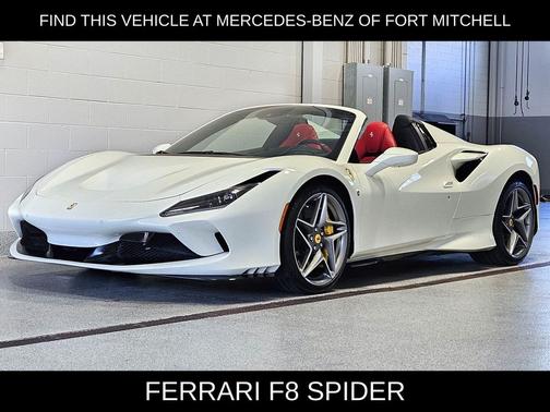 Bianco Avus 2021 Ferrari F8 Spider Base