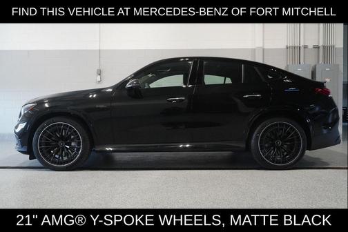 Black 2026 Mercedes-Benz AMG GLC 43 4MATIC Coupe