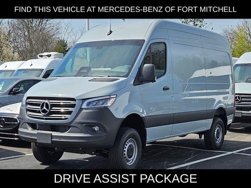 Silver Gray 2026 Mercedes-Benz Sprinter 2500 Standard Roof
