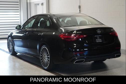 Black 2023 Mercedes-Benz C-Class C 300 4MATIC