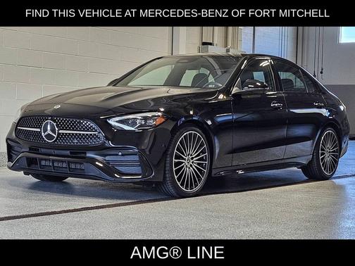 Black 2023 Mercedes-Benz C-Class C 300 4MATIC