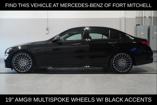 Black 2023 Mercedes-Benz C-Class C 300 4MATIC