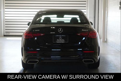 Black 2023 Mercedes-Benz C-Class C 300 4MATIC