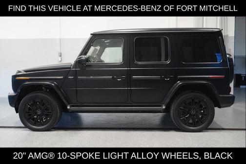 MANUFAKTUR Night Black Magno 2026 Mercedes-Benz G-Class G 580