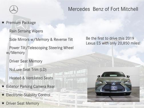 2019 Lexus ES 350 Base