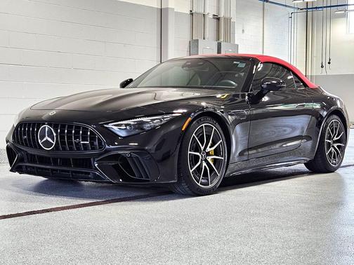 Obsidian Black Metallic 2022 Mercedes-Benz AMG SL 63 Base