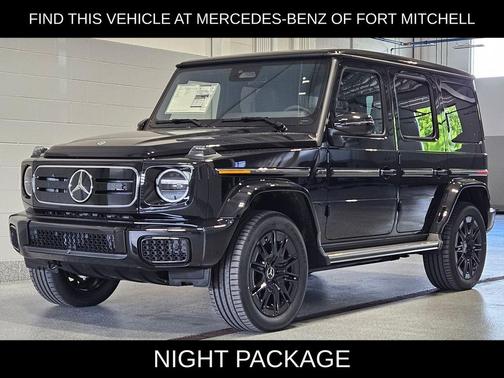 Obsidian Black Metallic 2026 Mercedes-Benz G-Class G 580