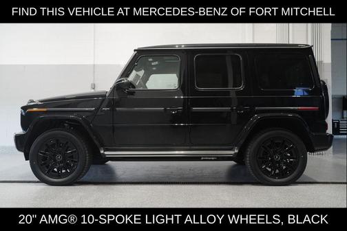 Obsidian Black Metallic 2026 Mercedes-Benz G-Class G 580