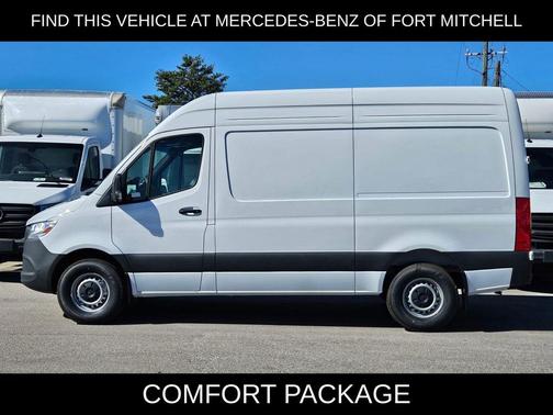 Arctic White 2025 Mercedes-Benz Sprinter 2500 Standard Roof